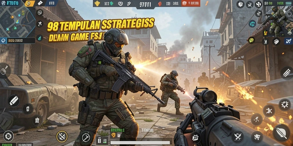 Gameplay seru di 98TOTO dengan grafis menakjubkan dan aksi FPS intens.