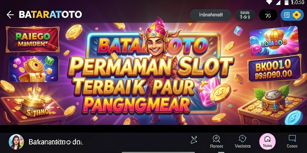 Tangkapan layar permainan slot BATARATOTO yang mengasyikkan.