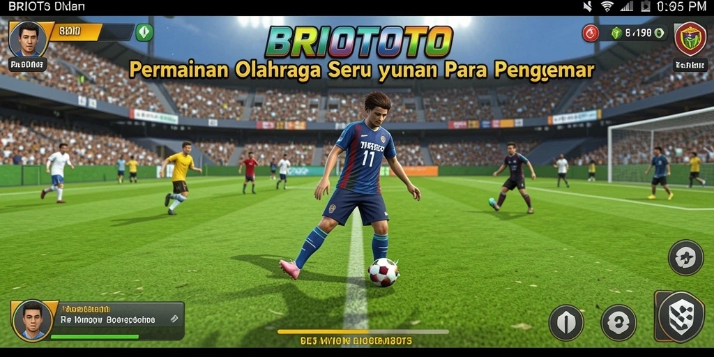 Tampilan gameplay BRIOTOTO yang menarik dan dinamis.