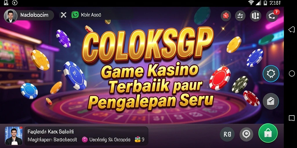 Gameplay seru dan menarik di COLOKSGP dengan fitur kasino terbaru.