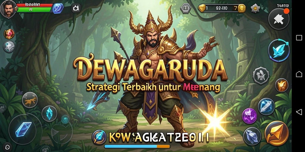 Tampilan gameplay DEWAGARUDA yang mendebarkan.
