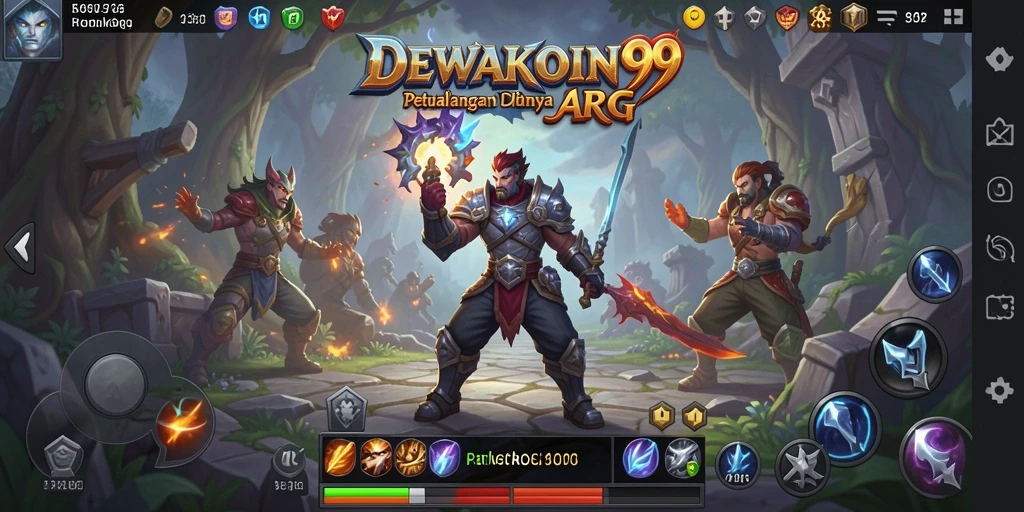 Gameplay seru di dunia fantastis DEWAKOIN99