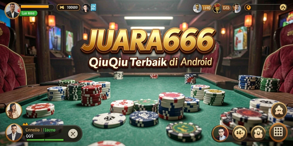 Tampilan gameplay JUARA666 yang penuh aksi dan strategi QiuQiu.