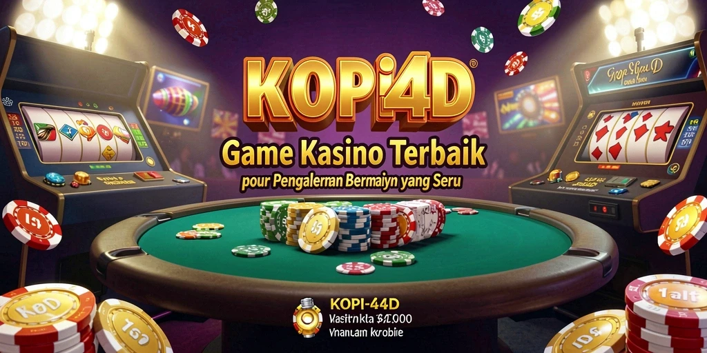 Gameplay Kasino KOPI4D yang mengasyikkan dan menantang.