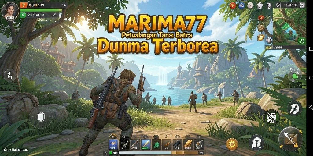 Tampilan gameplay yang memukau dari MARIMA77 dengan elemen Open World.