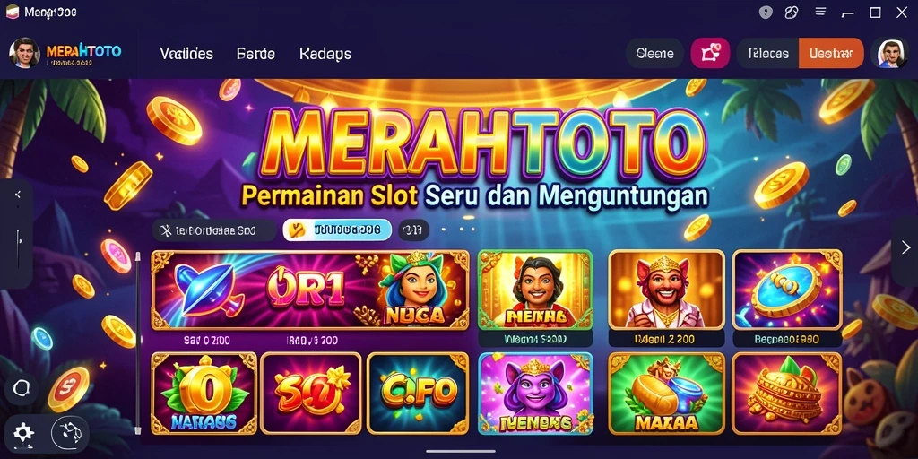 Screenshot gameplay slot MERAHTOTO yang menarik dan penuh aksi.