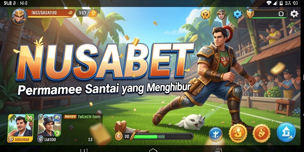 Tampilan gameplay seru dan menyenangkan di NUSABET.