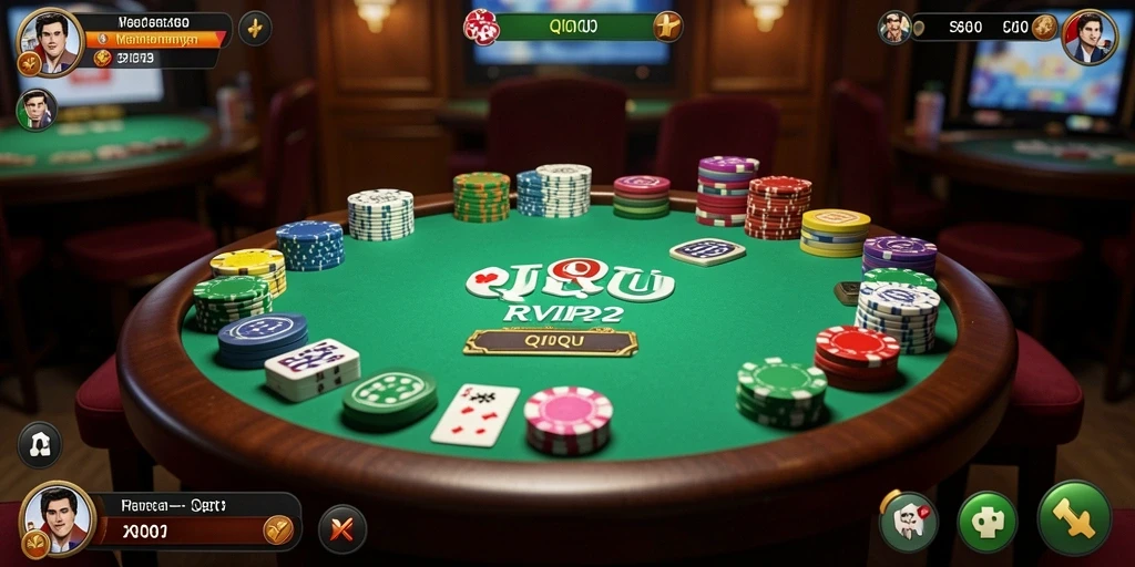 Screenshot gameplay QiuQiu yang menampilkan aksi seru.