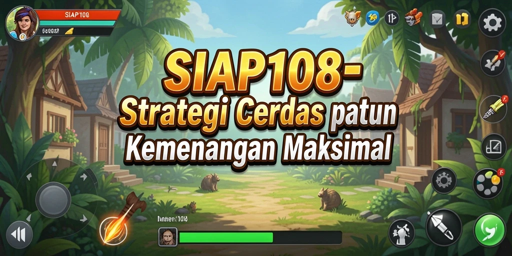 Tangkapan layar gameplay SIAP108 yang menunjukkan strategi cerdas dalam pertempuran.
