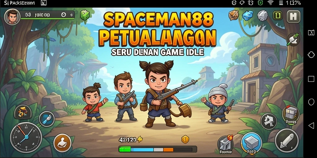 Screenshot SPACEMAN88 menampilkan gameplay seru dalam eksplorasi luar angkasa.