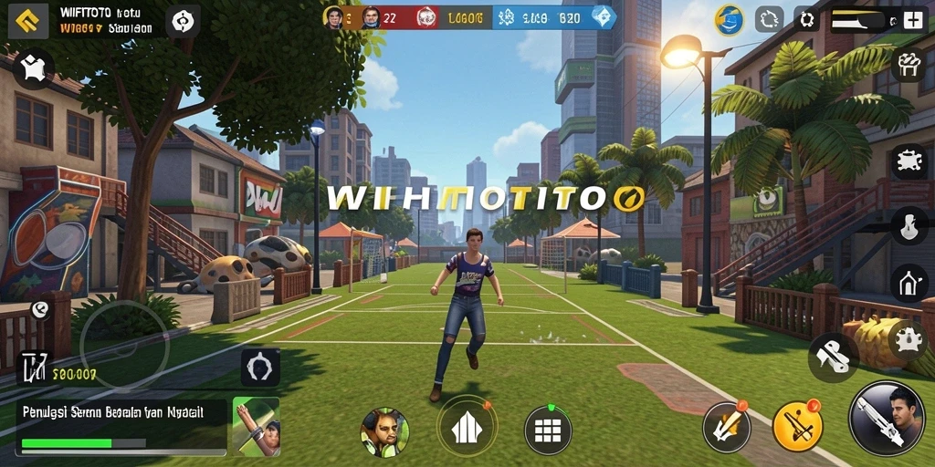 Screenshot WIFITOTO menunjukkan aksi gameplay yang menarik dan interaktif.