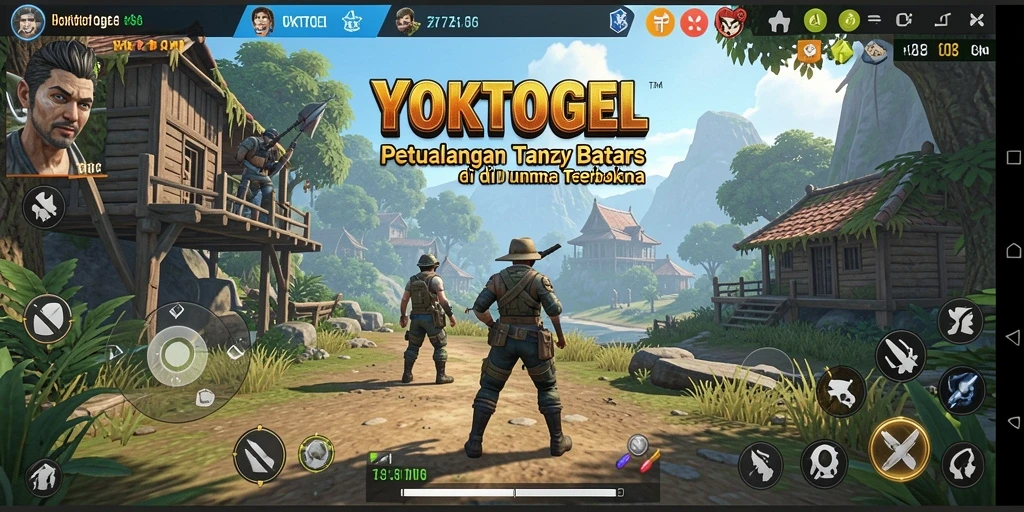 Tampilan gameplay YOKTOGEL yang memukau dalam dunia terbuka.