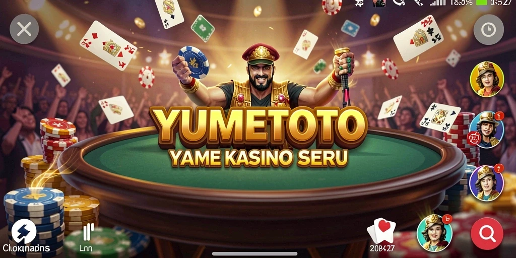 Gameplay menarik dan interaktif dalam aplikasi YUMETOTO.